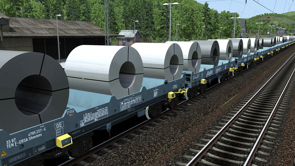 Railworks Downloadpack - Coilwagen Shmmns